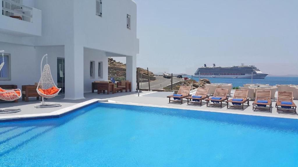 Hotel Smy Bellevue Mykonos Mykonos Town Exterior foto